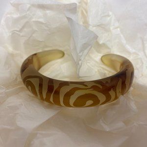 Glass Cuff Bracelet